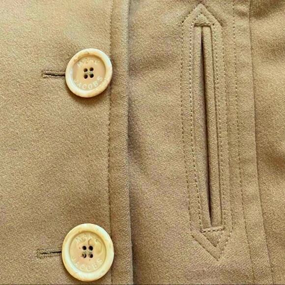 Marc Jacobs Wool Peacoat in British Tan Size XS - Picture 5 of 10